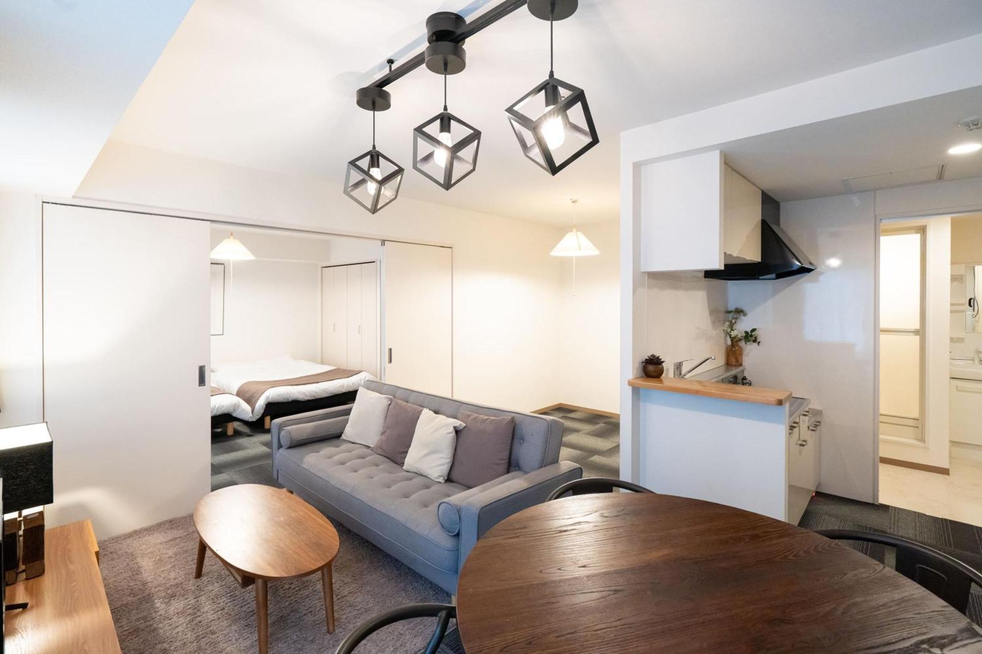 Apartamento Tsubaki Garden Sapporo Habitación foto
